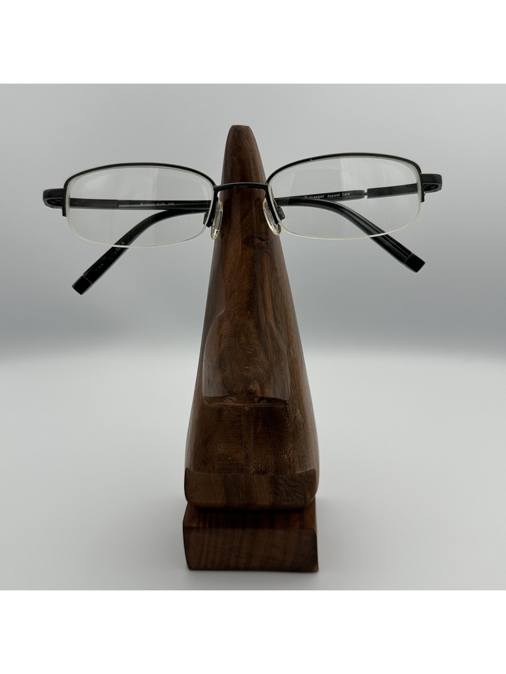 Wrangler Burnout GUN Black and gunmetal Rimless Men's Glasses Frames